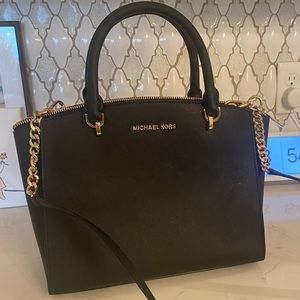 Michael Kors Medium Saffiano Leather Satchel *brand new*